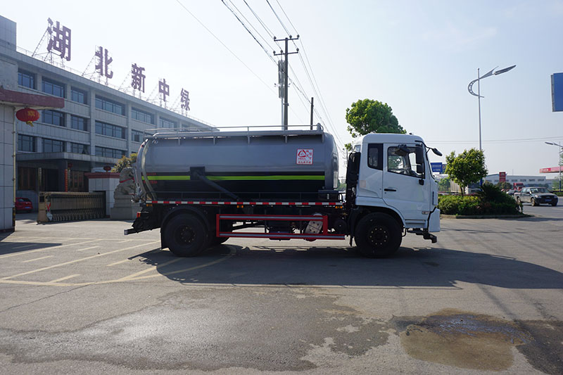 中洁牌XZL5186GXW6型东风吸污车