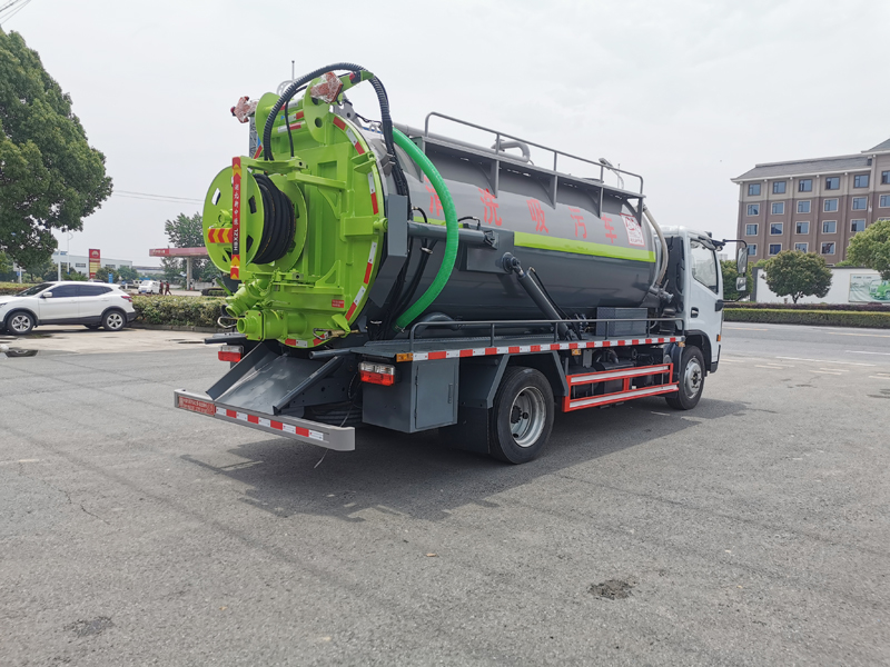 中洁牌XZL5125GQW6型清洗吸污车