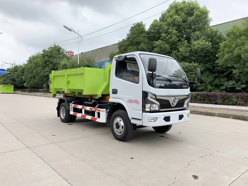 中洁牌XZL5040ZXX6型车厢可卸式垃圾车