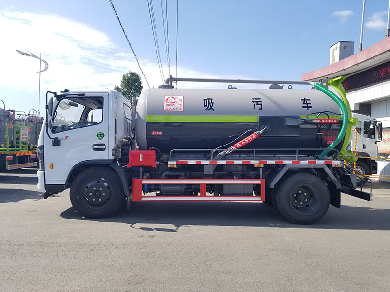 中洁牌XZL5120GXW6型吸污车