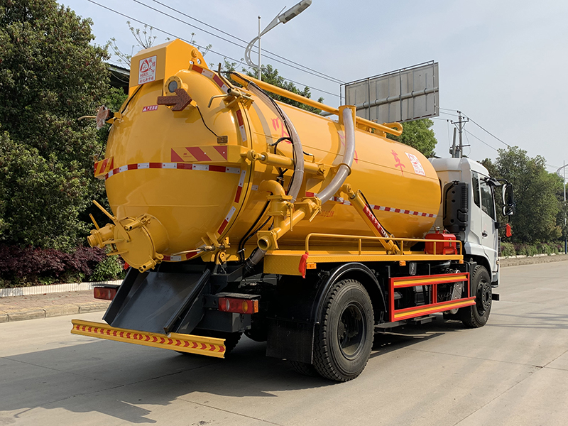 中洁牌XZL5186GXW6型吸污车