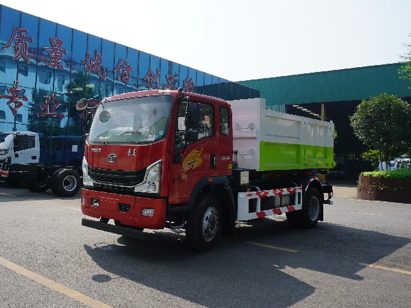 中洁牌XZL5148ZXX6型车厢可卸式垃圾车