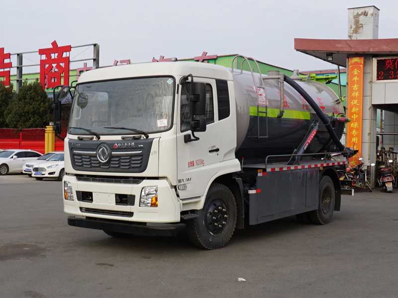 中洁牌XZL5166GXW6型吸污车