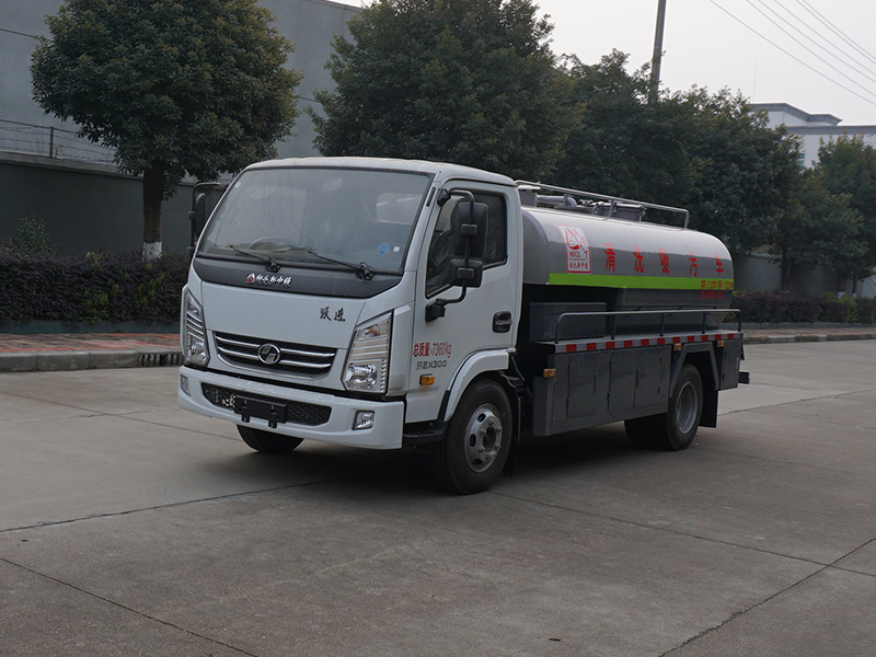 中洁牌XZL5077GQW6清洗吸污车