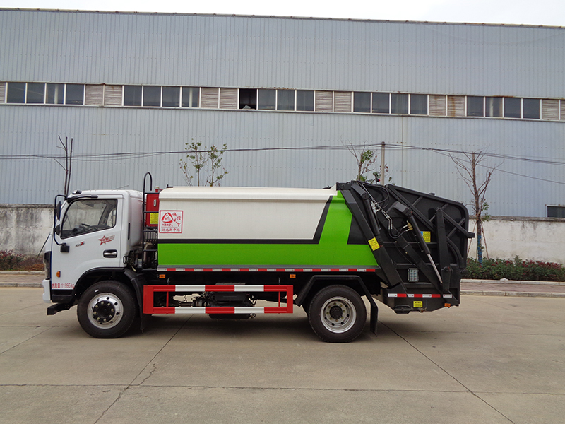 中洁牌XZL5125ZYS6型压缩式垃圾车