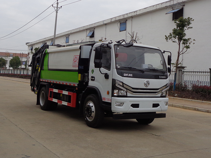 中洁牌XZL5125ZYS6型压缩式垃圾车
