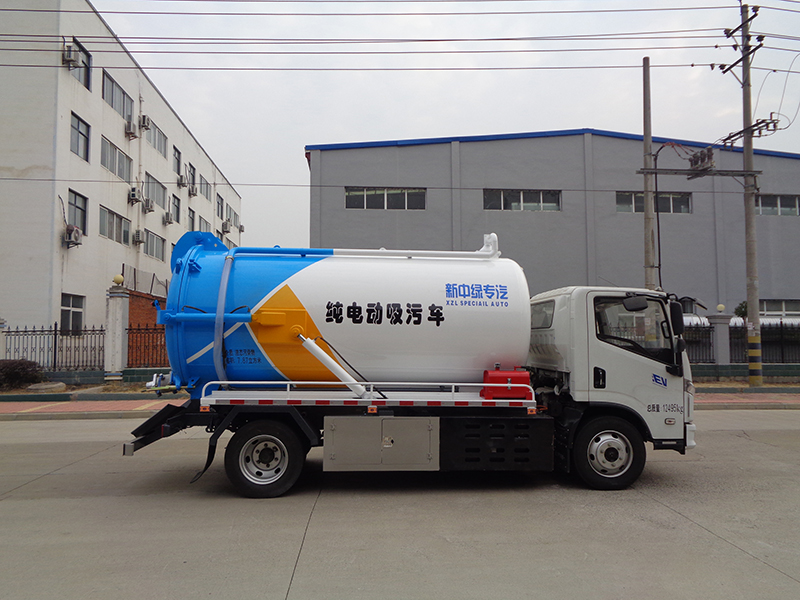 XZL5125GXWBEV型纯电动吸污车